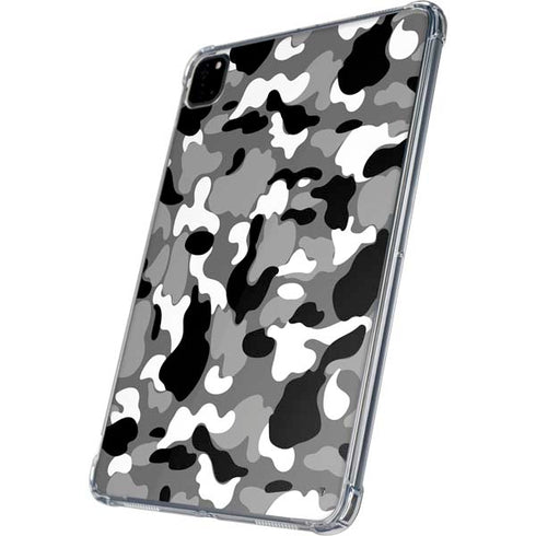 Neutral Street Camo iPad Pro 11in (2024) Clear Case